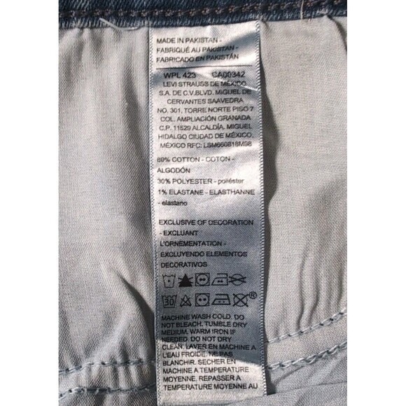 Levi Strauss Signature Gold Women's Plus 28 Classic Taper Jean Mid-Rise Stretch - Picture 8 of 10